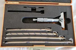 MITUTOYO 129-128 #DMC2.5-6 DEPTH MICROMETER-NEW OLD STOCK