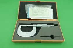 MITUTOYO 122-125 BLADE MICROMETER 0-1