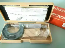 NEW MITUTOYO 103-137 OUTSIDE MICROMETER 0-25MM / 0.01MM NEW AND ORINGINAL