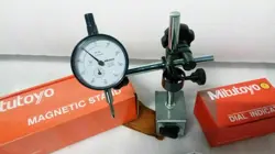 MITUTOYO MAGNETIC BASE + MITUTOYO DIAL INDICATOR COMBO PACK