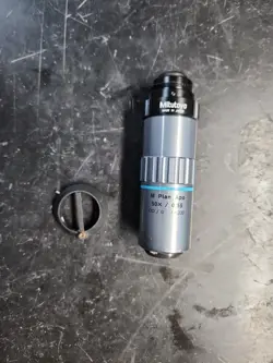 MITUTOYO M PLAN APO 50X 0.55 F=200 WARRANTY 1X ADAPTER