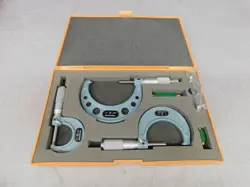 MITUTOYO 103-217, 103-136, 103-135 MICROMETER SET 0-3