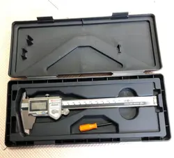 MITUTOYO DIRECT-ACTING ABS LUTE MICROMETER CD-15PS IP66 JAPAN W/HARD CASE USED