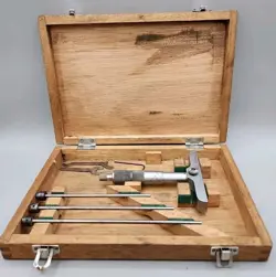 MITUTOYO 129-131 DEPTH GAGE MICROMETER  .001