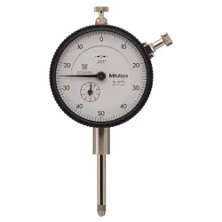 MITUTOYO 2417A DIAL INDICATOR,0 TO 1 IN,0-50-0 6NRC1