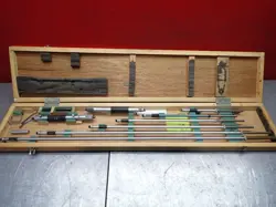 EUC-MITUTOYO 141-122 INSIDE MICROMETER SET, PICTURED ITEMS ONLY, AS IS