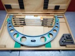 EUC-MITUTOYO 104-153 OUTSIDE MICROMETER, PICTURED ITEMS ONLY