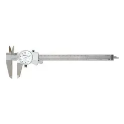 MITUTOYO 505-743J DIAL CALIPER,0 TO 8