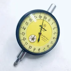 MITUTOYO NO. 2119-51 DIAL INDICATOR JEWELED 0.001MM GRADS - 5MM RANGE - JAPAN