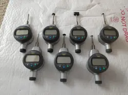 LOT OF 7 MITUTOYO 543-476B ABSOLUTE LCD DIGIMATIC INDICATOR