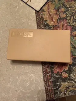 MITUTOYO MICROMETER CASE ONLY