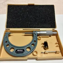 MITUTOYO POINT MICROMETER CPM15-50W 25-50MM WITH BOX EX COND LIMITED FROM JAPAN