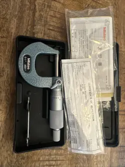 MITUTOYO 103- 260 OUTSIDE MICROMETER FRICTION THIMBLE 0-1