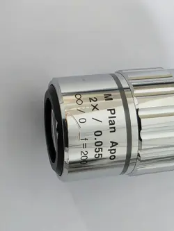 MITUTOYO OBJECTIVE LENS M PLAN APO 2X / 0.055 ∞/0 F=200
