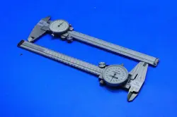 X2 MISC MITUTOYO / GENERAL MG STAINLESS STEEL HIGH QUALITY CALIPER 150MM, JAPAN