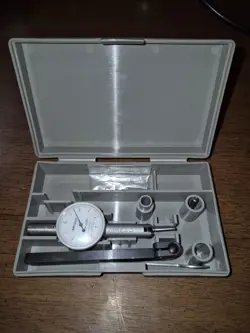 MITUTOYO 513-104 DIAL TEST INDICATOR SET NOT COMPLETE MACHINIST TOOL VINTAGE