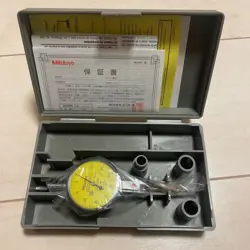 MITUTOYO TEST INDICATOR 513-415-T1-123H LEVER TYPE DIAL GAUGE LONG PICK GAUGE
