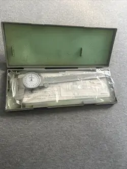 MITUTOYO CALIPER 505-626 DIAL CALIPER , NEVER BEEN USED . STILL IN PLASTIC