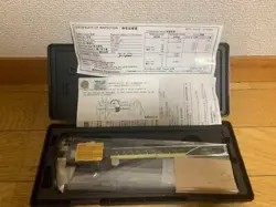 MITUTOYO DIGITAL CALIPER CD-15CX WITH INSPECTION CERTIFICATE JAPAN