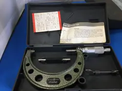 MITUTOYO METRIC MICROMETER SET 0-25MM, 50-75MM, 75-100MM