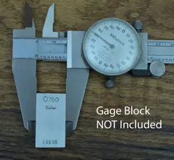 MITUTOYO JAPAN NO. 505-627-50 DIAL CALIPER 8