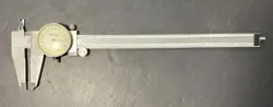 VINTAGE MITUTOYO 8” DIAL CALIPER 505-627-50