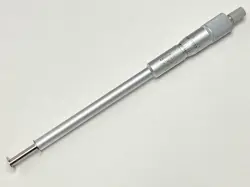 LIKE NEW MITUTOYO 146-232 GROOVE MICROMETER, NON-ROTATING SPINDLE, RATCHET STOP