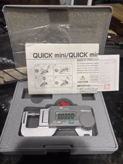 MITUTOYO  700-118 PK-0505 DIGITAL THICKNESS GAGE