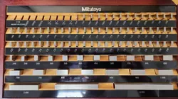 MITUTOYO GAGE BLOCK SET, ASME 0, 0.050-4, 81PC -BRAND NEW !!
