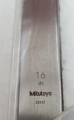 MITUTOYO 16”