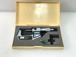 MITUTOYO 293-712 DIGITAL MICROMETER, 2 IN X 0.00005