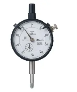 MITUTOYO 2046A DIAL INDICATOR, 0-10MM RANGE, 0.01MM GRADUATION