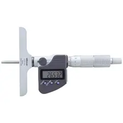 MITUTOYO DMC100-150MX DEPTH MICROMETER 329-250-30 WITH 6 RODS IN BOX