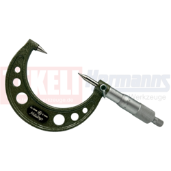 MITUTOYO ANALOG CALIPER 25-50 MM 112-214 WITH 30° CARBIDE TIPS