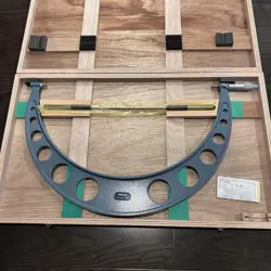 MITUTOYO HIGH-PRECISION MICROMETER 475-500MM WITH BOX NM COND LIMITED FROM JAPAN