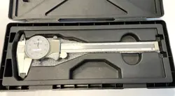 MITUTOYO 505-675 DIAL CALIPER, 0-6