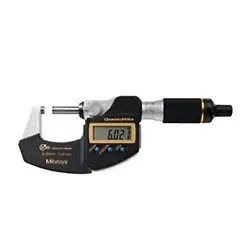 MITUTOYO DIGITAL MICROMETER QUANTUMIKE MDE-25MX 293-140-30(0-25MM) JAPAN NEW