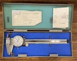 MITUTOYO DIAL CALIPER~ 505-637-50~6”~.001