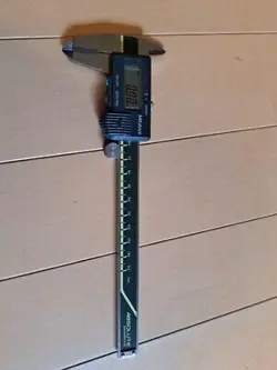 MITUTOYO DIGITAL CALIPER 500-154 CD-15CW JAPAN