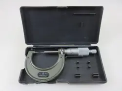 MITUTOYO 112-177 OUTSIDE POINT MICROMETER 0-1