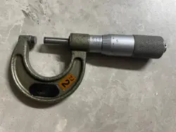 VINTAGE MITUTOYO 1IN OUTSIDE MICROMETER MACHINIST COLLECTIBLE HAND TOOL