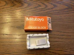 NEW MITUTOYO 611197-541 GAUGE BLOCK