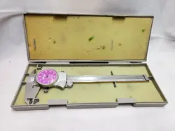 MITUTOYO 505-675-52 DIAL CALIPER .001” SHOCK PROOF 6