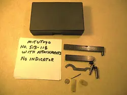 MITUTOYO 513-118  WITH CASE ONLY WITH ACCESSORIES
