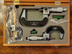 MITUTOYO DIGIT MICROMETER SET 0-3