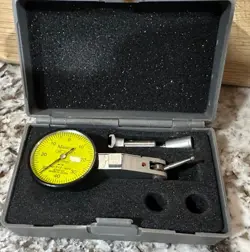 MITUTOYO DIAL INDICATOR 513-404 .01MM MACHINIST TOOL , IN CASE