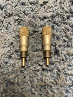 MITUTOYO MICROMETER HEADS - 1/4