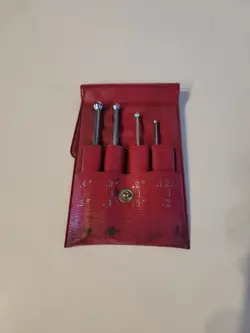 MITUTOYO SMALL HOLE GAGES - SET H # 154-901 ENGINEER / MACHINIST MADE IN JAPAN