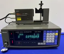 MITUTOYO LSM-6200 LASER SCAM MICROMETER DISPLAY UNIT CODE #544-063 W/ LSM-501 LA