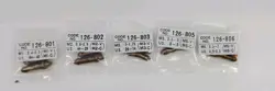 MITUTOYO ANVIL SET LOT 126-801, 802, 803, 805, 806 FACTORY SEALED NEW JAPAN
